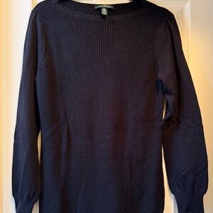 Ralph Lauren Navy Crew Neck Sweater